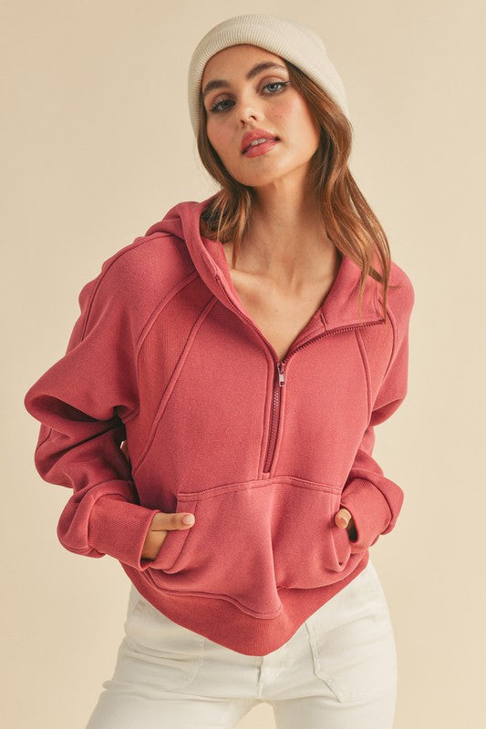 Drea Half-Zip Hoodie