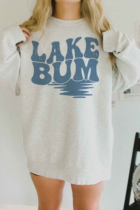 LAKE BUM OVERSIZED SWEATSHIRT