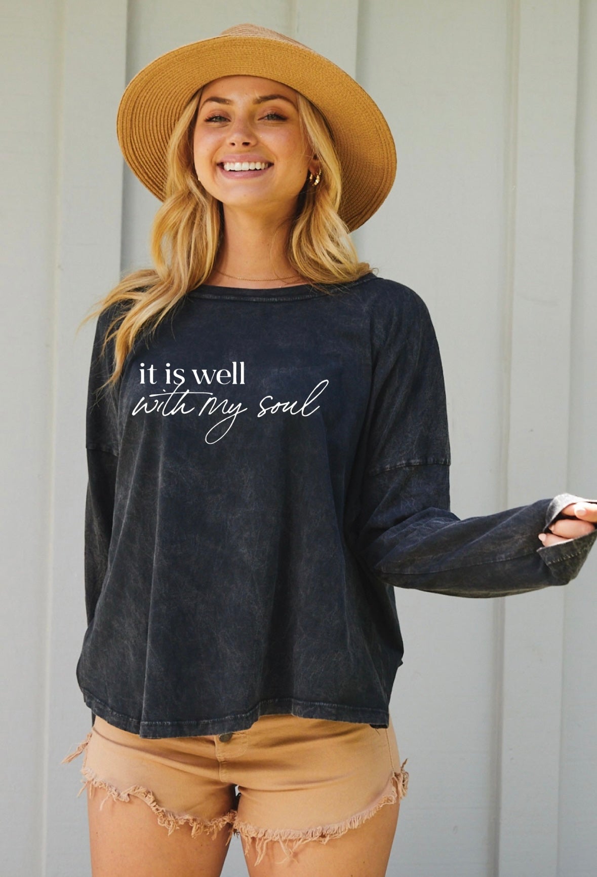 It is well with my soul Mineral Long Sleeve